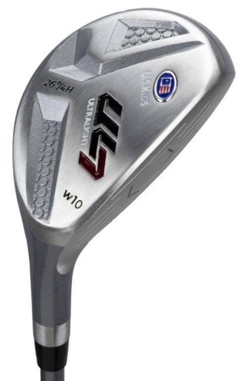 U.S. Kids Golf UL7-60 (152cm) W10 5-Club junior set de golf + stand bag, argent/marine/blanc