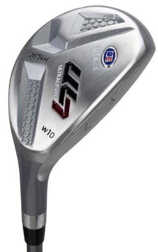 U.S. Kids Golf UL7-60 (152cm) W10 5-Club junior set de golf + stand bag, argent/marine/blanc