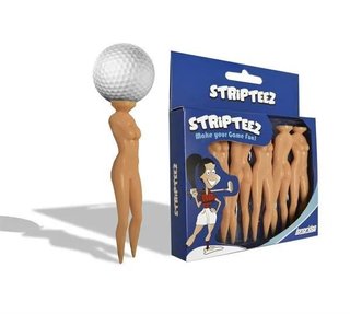 Longridge Strip Teez 76mm tees (lot de 6)
