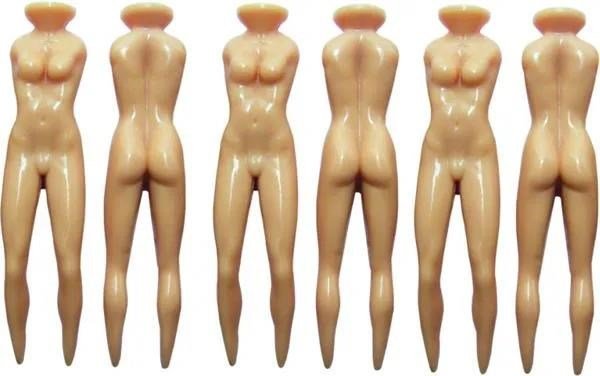 Longridge Strip Teez 76mm tees (lot de 6)