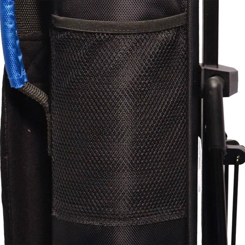 Longridge Travelite 5" pencil bag, noir/marine