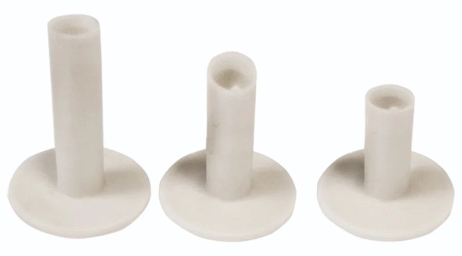 Longridge Rubber Driving Range Tees (3pcs, S, M, L) tee