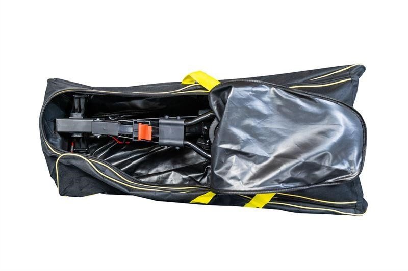 Longridge Golf Trolley Carry Bag, noir/jaune