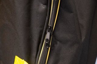 Longridge Golf Trolley Carry Bag, noir/jaune