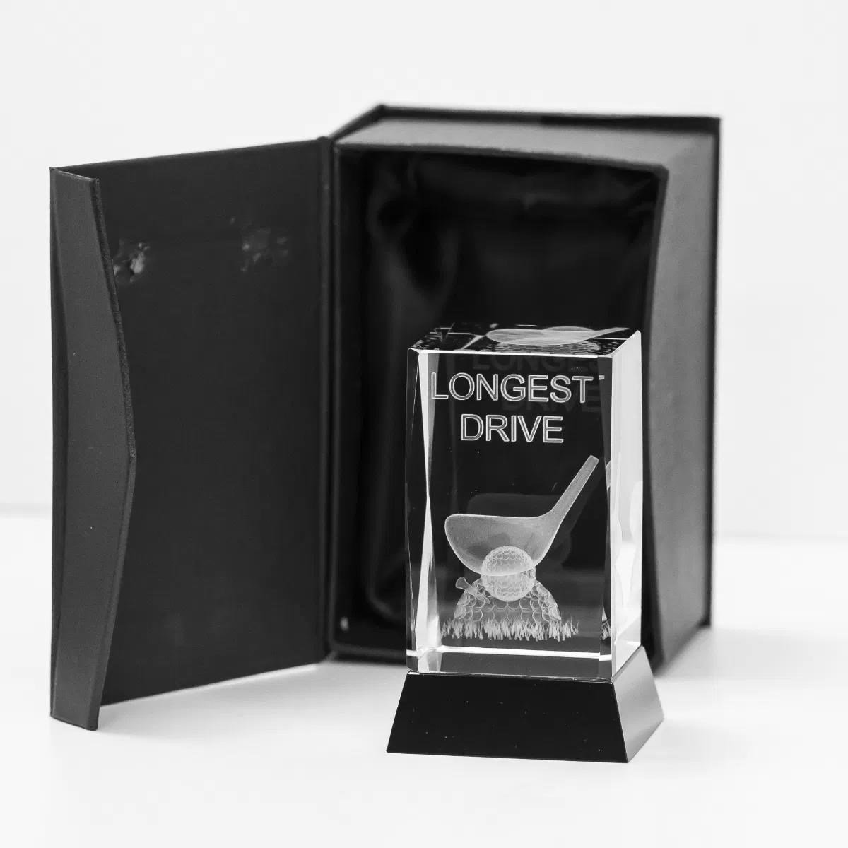 Longridge Drive Crystal Golf Trophy