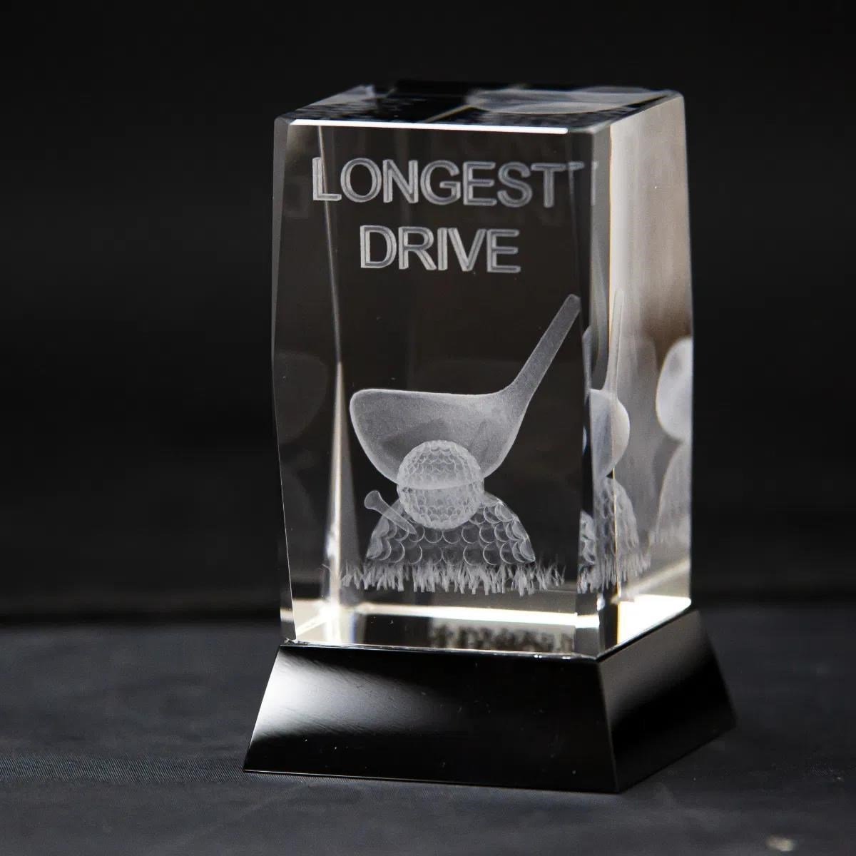 Longridge Drive Crystal Golf Trophy