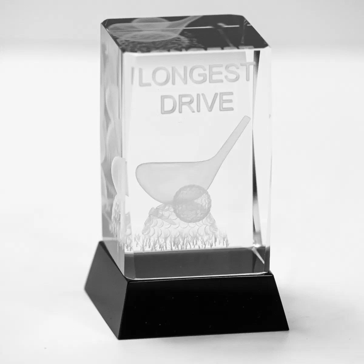 Longridge Drive Crystal Golf Trophy