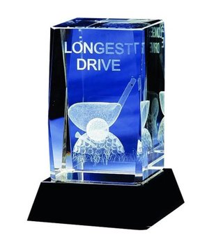 Longridge Drive Crystal Golf Trophy