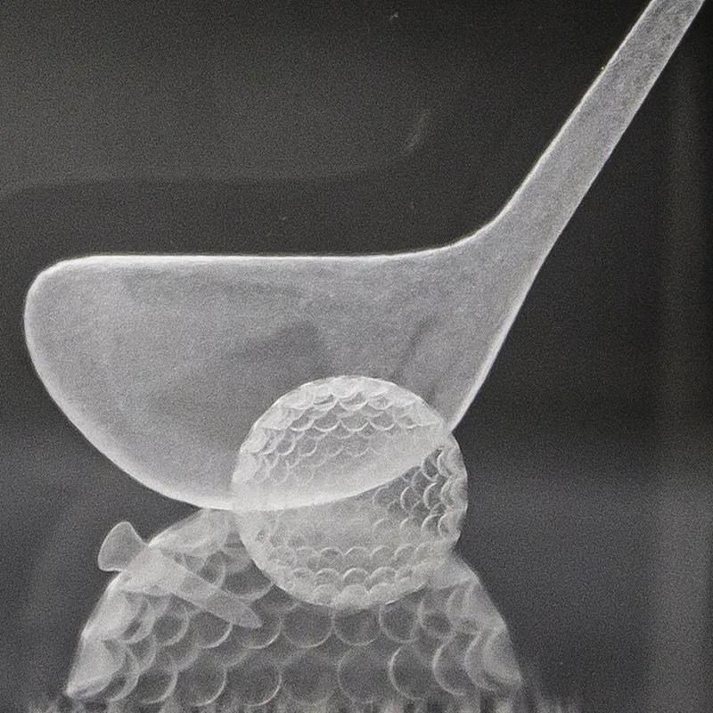 Longridge Drive Crystal Golf Trophy