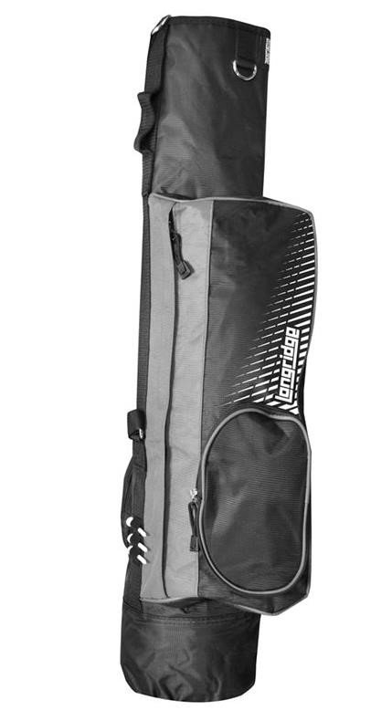 Longridge 5" pencil bag, noir/argent