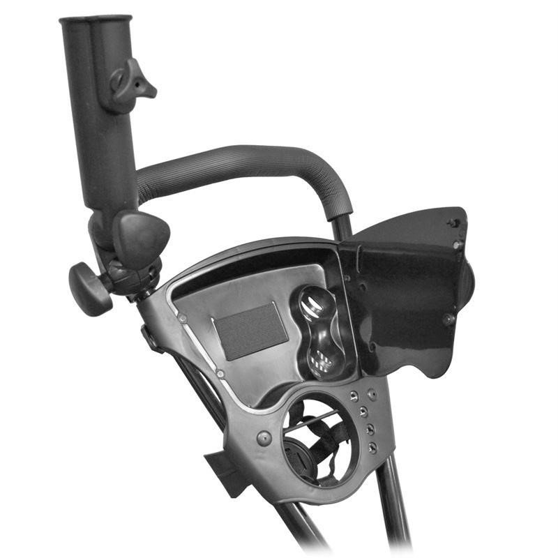 Ezeglide Smart-Fold trolley, noir
