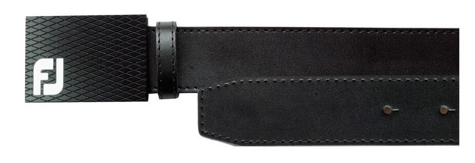 FootJoy Buckle Leather ceinture homme, noir