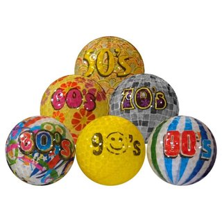 Longridge Decades balles de golf, mix de couleurs