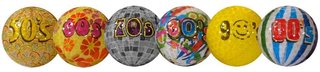 Longridge Decades balles de golf, mix de couleurs