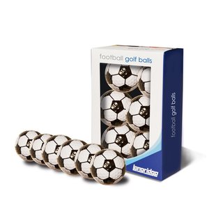 Longridge Football balles de golf, mix de couleurs