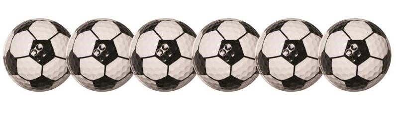 Longridge Football balles de golf, mix de couleurs