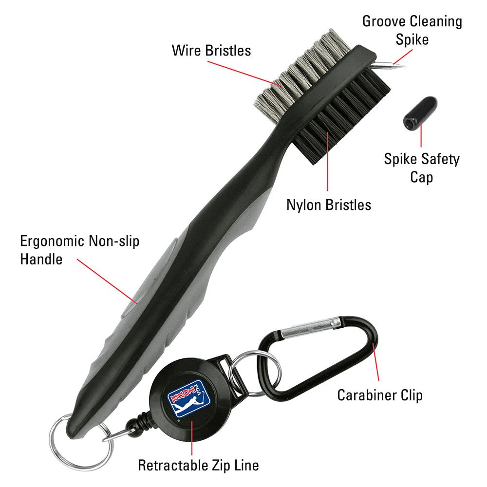 PGA Tour Club Brush and Groove Cleaner