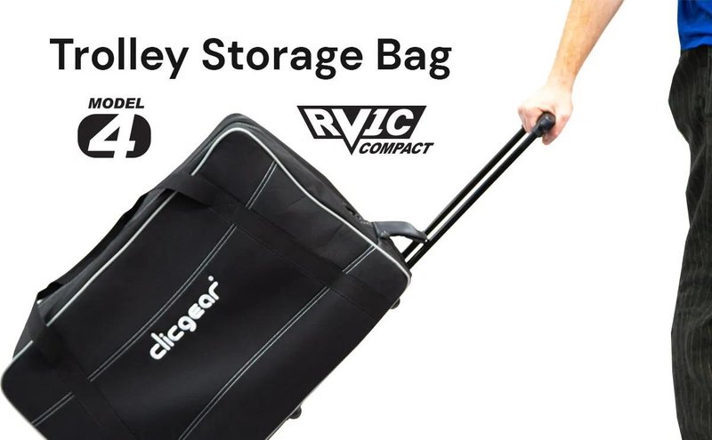 Clicgear housse de voyage à roulettes pour Model4/RV1C, noire