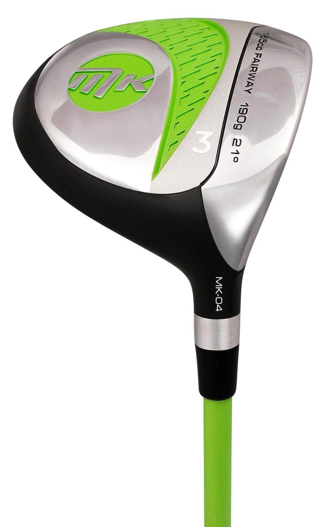 MKids Pro Junior Golf Half Set 57" (145cm/9-11Y) set de golf junior, graphite, + stand bag, vert