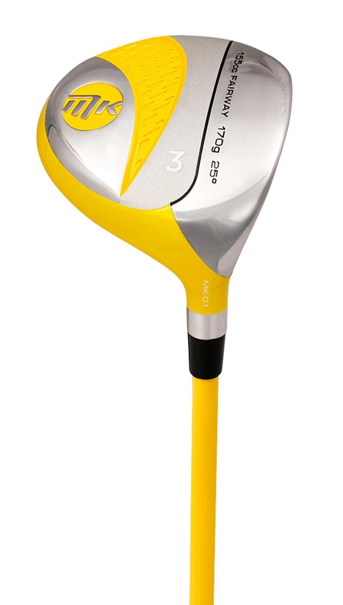 MKids Lite Junior set de golf, graphite, jaune