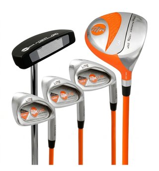 MKids Lite Junior set de golf, graphite, + sac stand, orange
