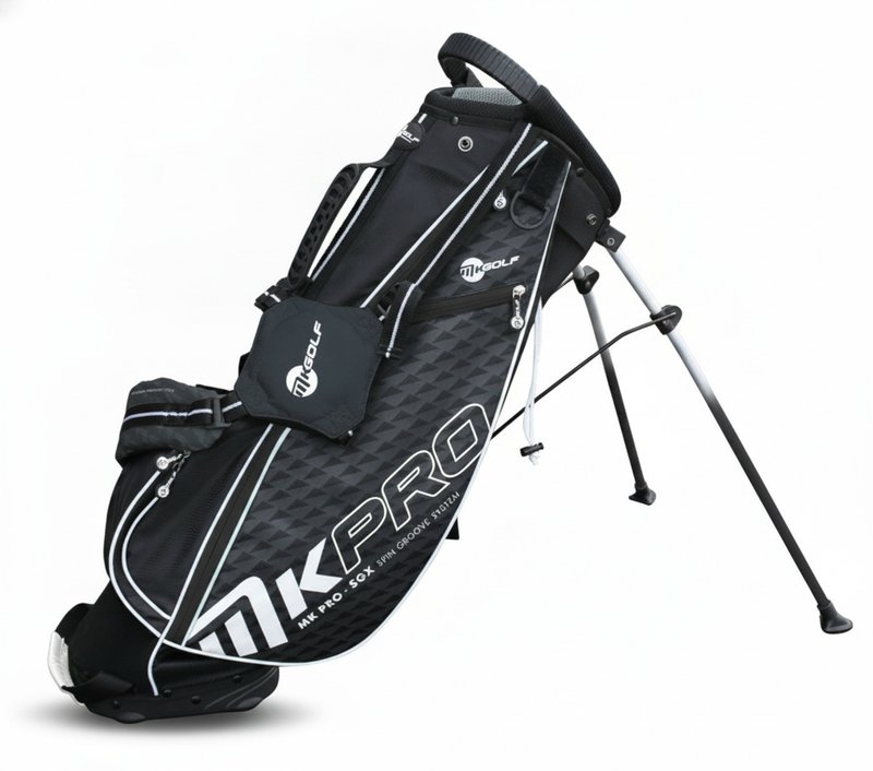 MKids Pro Junior Black 65" (165cm/12-14Y) sac stand bag junior, noir