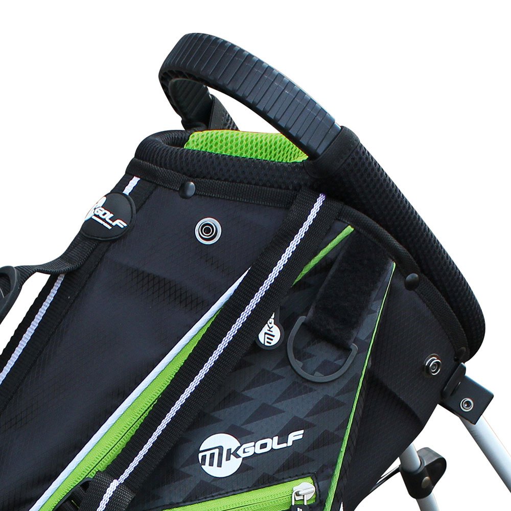 MKids Pro Junior Green 57" (145cm/9-11) stand bag, vert