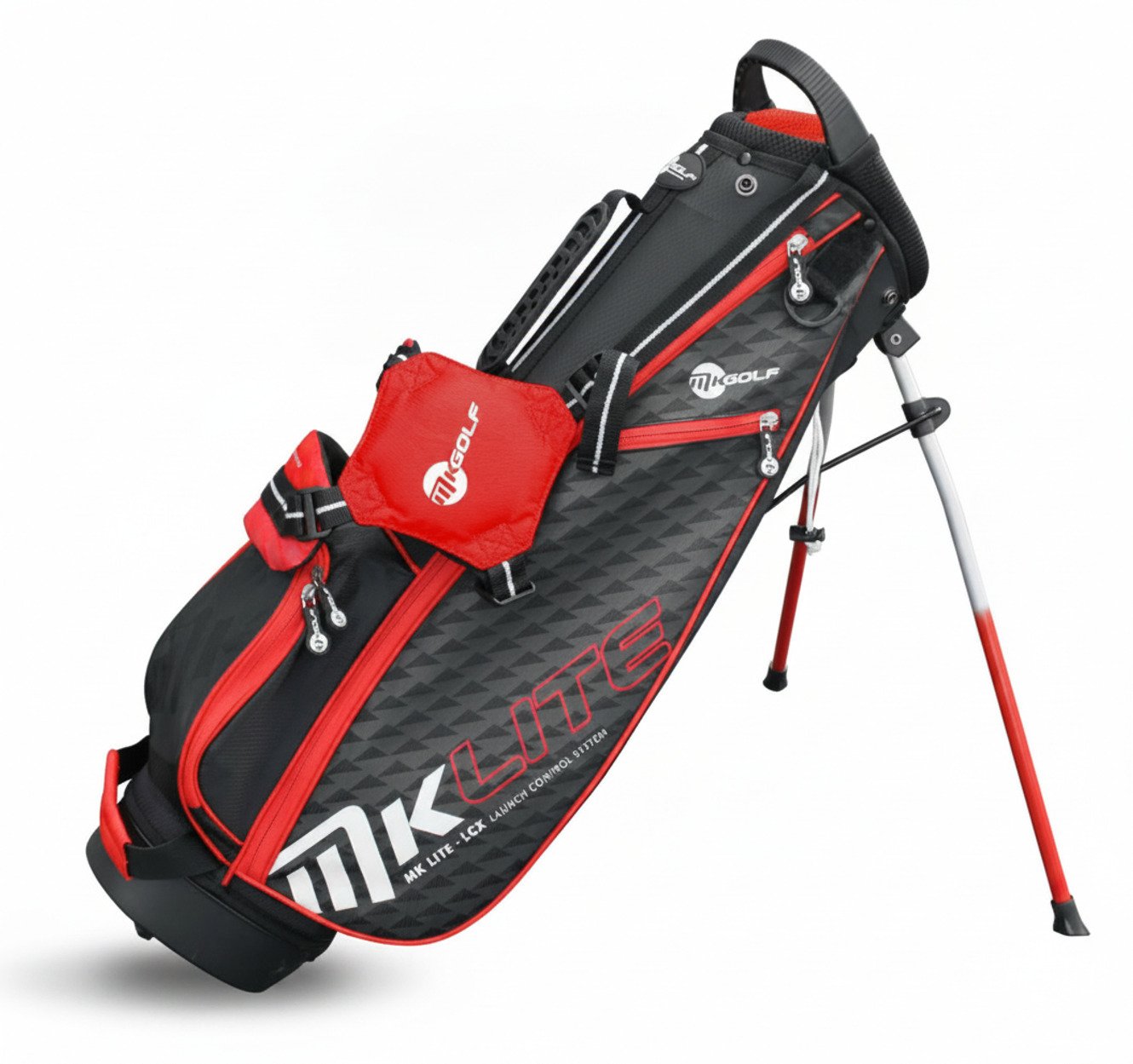 MKids Lite Junior Red 53" (135cm/7-9Y) sac stand junior, rouge