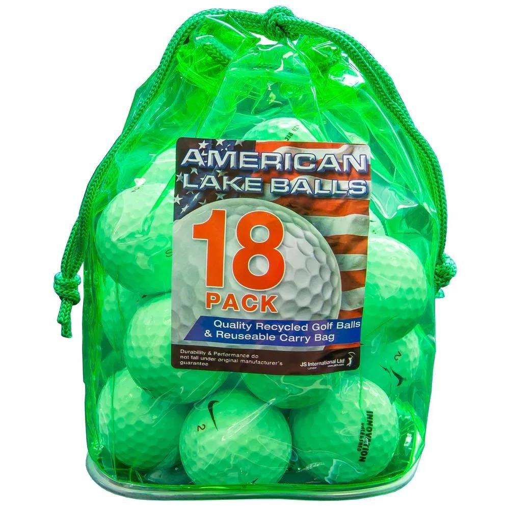 Longridge American 18 balles de golf récupérées mixtes