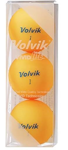Volvik VIVID Lite balles de golf, orange