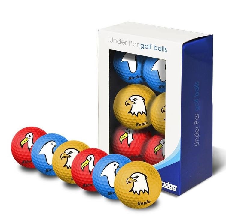 Longridge Under Par balles de golf, mix de couleurs
