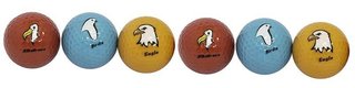Longridge Under Par balles de golf, mix de couleurs