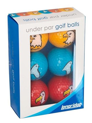 Longridge Under Par balles de golf, mix de couleurs