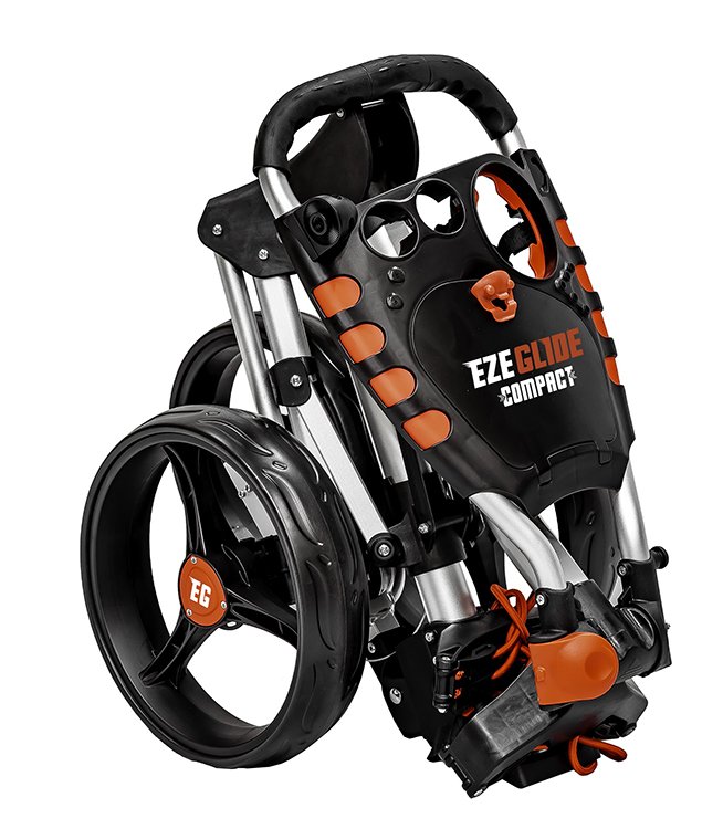 Ezeglide Compact+ chariot manuel, charcoal/rouge