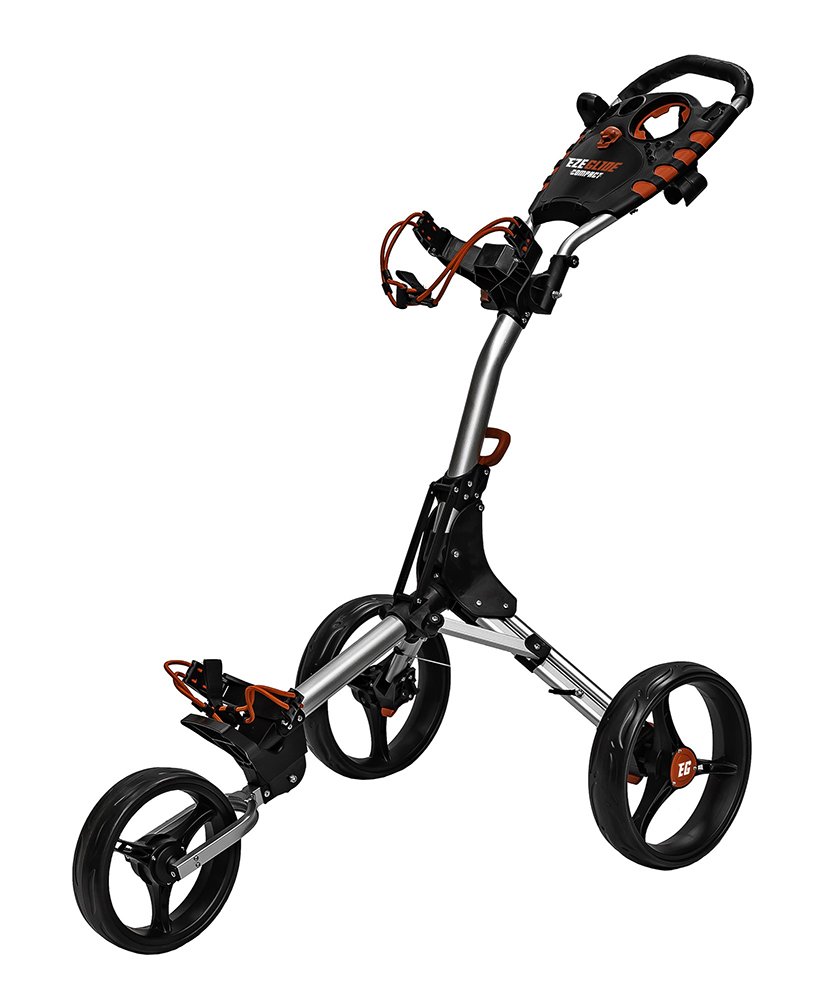 Ezeglide Compact+ chariot manuel, charcoal/rouge