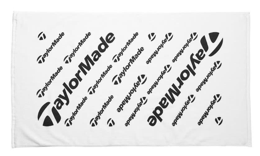 TaylorMade Tour Towel 24" x 42" blanc