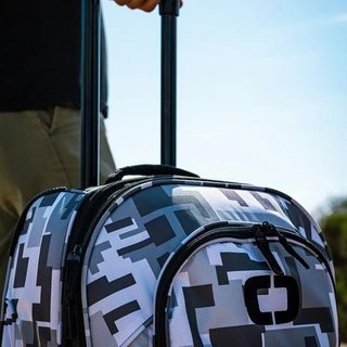 Ogio Ogio Terminal Travel Bag 95L sac de voyage, black pindot