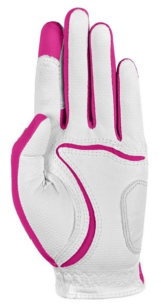 Zoom Zoom Weather gant de golf junior, blanc/fuchsia
