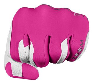Zoom Zoom Weather gant de golf junior, blanc/fuchsia