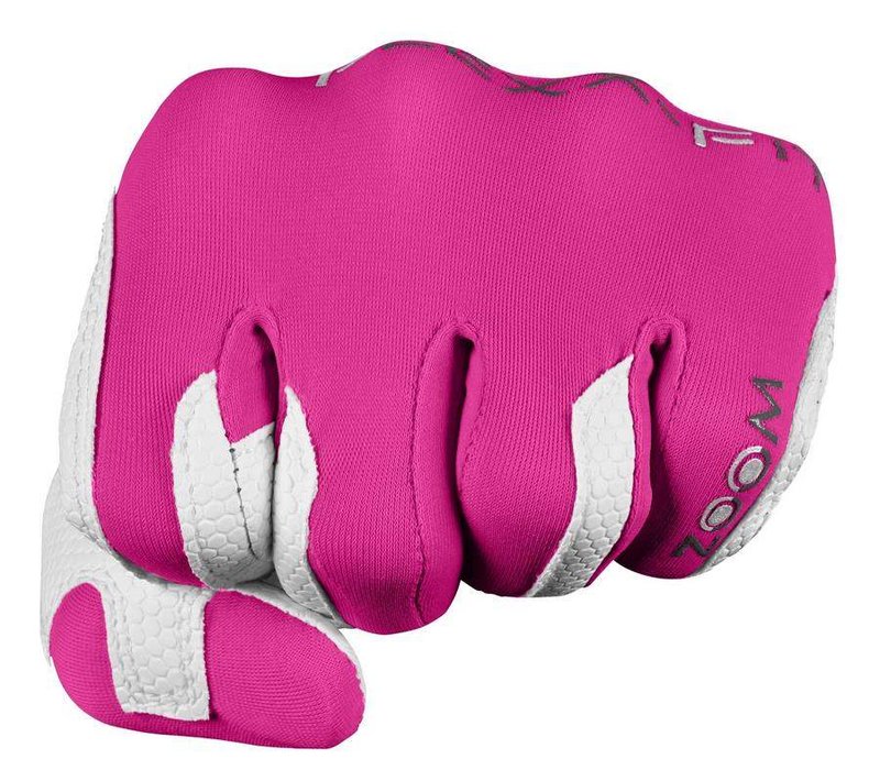 Zoom Zoom Weather gant de golf junior, blanc/fuchsia