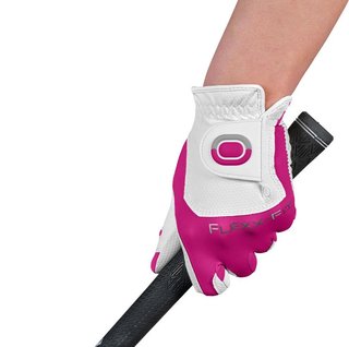 Zoom Zoom Weather gant de golf junior, blanc/fuchsia