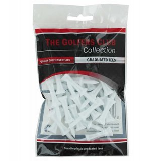 The Golfers Club Collection Step tees 31mm, 25tees