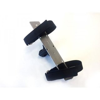 Davies Caddy porte-batterie, argent brossé