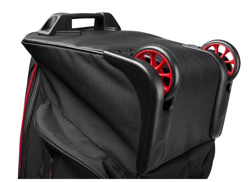 Bag Boy T-10 travel bag, noir/rouge