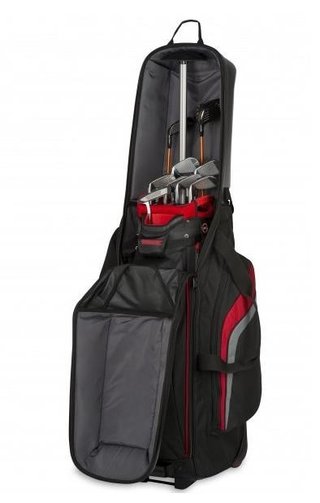 Bag Boy T-10 travel bag, noir/rouge