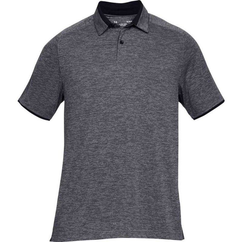 Under Armour Tour Tips polo homme, gris foncé