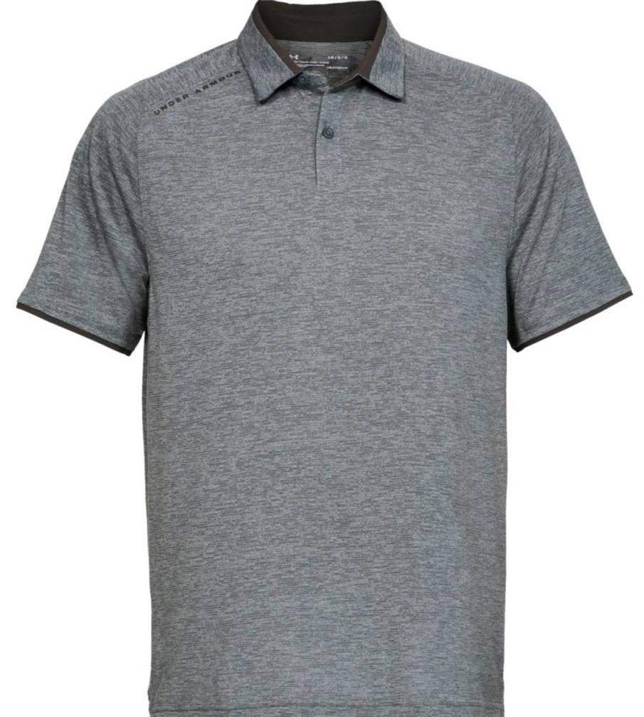 Under Armour Tour Tips polo homme, gris