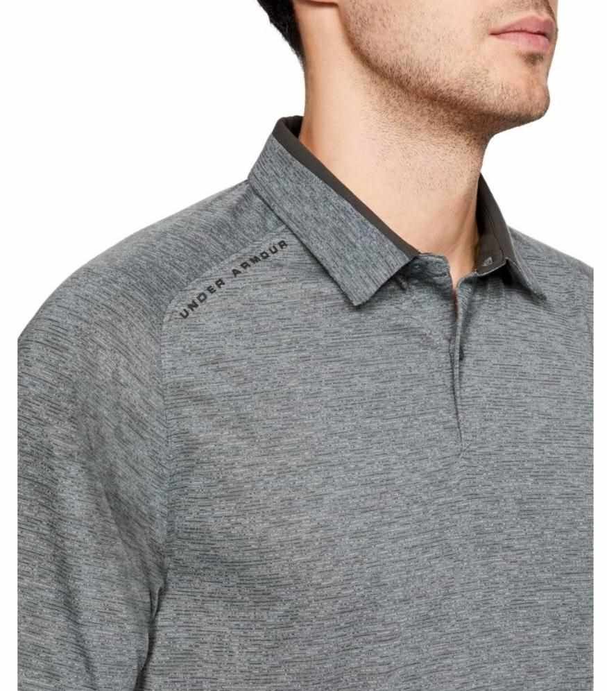 Under Armour Tour Tips polo homme, gris