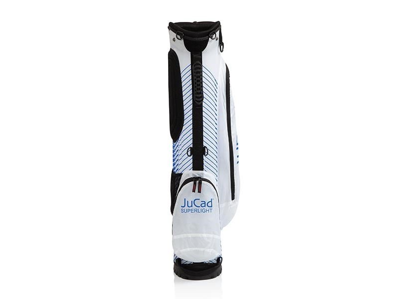 JuCad Superlight stand bag, blanc/bleu