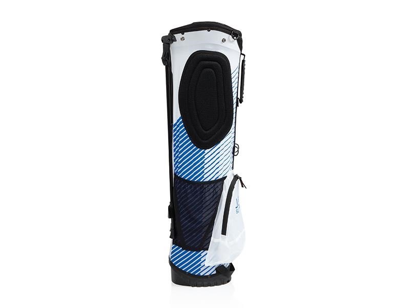 JuCad Superlight stand bag, blanc/bleu